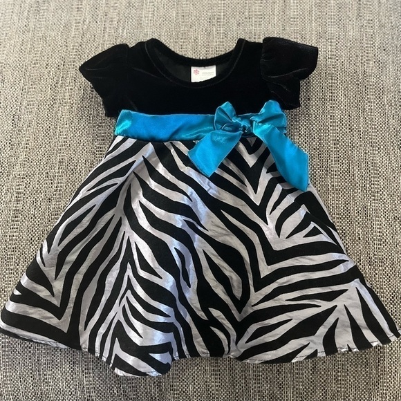 Velvet BABY DRESS - Picture 1 of 7